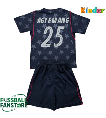 Vereinigte Staaten Patrick Agyemang #25 Replik Auswärtstrikot Kinder WM 2026 Kurzarm (+ Kurze Hosen)